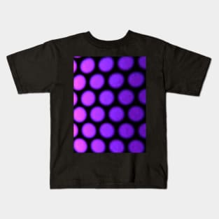 purple dots Kids T-Shirt